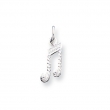Sterling Silver Music Notes Charm