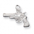 Sterling Silver Revolver Charm