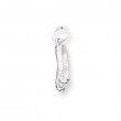 Sterling Silver Ballet Slippers Charm