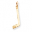 10k HOCKEY STICK CHARM