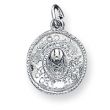 Sterling Silver Sombrero Charm