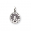 Sterling Silver Antiqued Miraculous Medal
