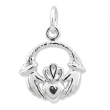 Sterling Silver Claddaugh Charm