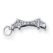 Sterling Silver Golden Gate Bridge Charm