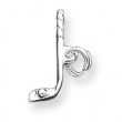Sterling Silver Golf Club & Ball Charm