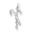 Sterling Silver Candy Canes Charm