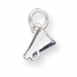 Sterling Silver Megaphone Charm
