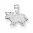 Sterling Silver Cow Charm