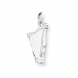 Sterling Silver Harp Charm