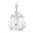 Sterling Silver Mariner Cross Pendant