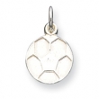 Sterling Silver Soccer Ball Charm