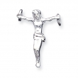 Sterling Silver Corpus (Crucified Christ) Pendant