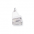 Sterling Silver Grand Piano Charm