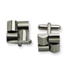 Stainless Steel Satin Cuff Links