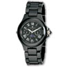 Mens Charles Hubert Black Ceramic Multifunction Watch