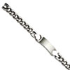 Stainless Steel ID 8in Bracelet