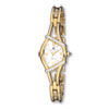 Ladies Charles Hubert IPG-plated Crystal Bezel 20mm Watch