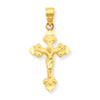 10k Crucifix Charm