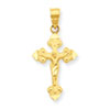 10k Crucifix Charm