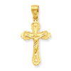 10k Crucifix Charm