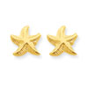 14k Starfish Post Earrings