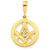 14k Masonic Pendant