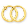 14k Non-Pierced Hoop Earrings