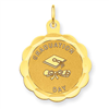 14k Graduation Day Charm