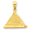 14k Pyramid Charm
