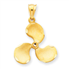 14k Propeller Pendant
