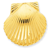 14k Fits up to 10mm & 8mm Medium Scallop Shell Slide
