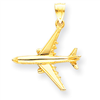 14k 3-D Jet Pendant