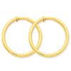 14k Non-Pierced Hoop Earrings