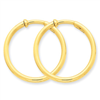 14k Non-Pierced Hoops Earrings