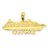 14k Bahamas Cruise Ship Pendant