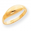 14k Childs Polished Dome Ring