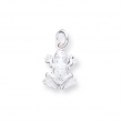 Sterling Silver Frog Charm
