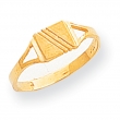14k Childs Polished & Satin Ring