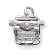Sterling Silver Typewriter Charm