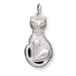 Sterling Silver Cat Charm