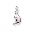 Sterling Silver Cat Charm