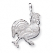 Sterling Silver Rooster Charm