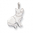 Sterling Silver Cat Charm