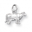 Sterling Silver Cow Charm