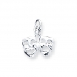 Sterling Silver Comedy/Tragedy Charm
