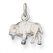 Sterling Silver Buffalo Charm