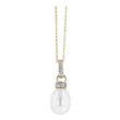 Fresh Water Pearl Diamond Necklace