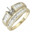 Tap Baguette Diamond Ring