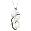 Freshwater Pearl Diamond Necklace