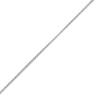 Picture of 14K White Gold 1mm Spiga Chain